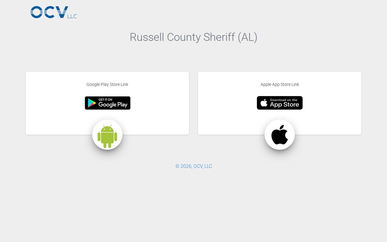 Russell County most wanted official app entry