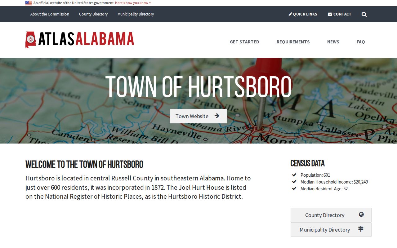 Hurtsboro warrant search official town context